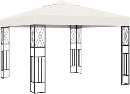 vidaXL - Prieel - 3x3 - m - stof - crème