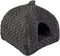 Jack and Vanilla Huisdiereniglo Softy XS 40x40x40 cm rosette grijs