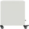 vidaXL - Nachtkastjes - 2 - st - 36x39x43,5 - cm - staal - wit