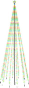 vidaXL - Kerstboom - met - grondpin - 732 - LED's - meerkleurig - 500 - cm