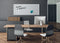 Sigel glasmagneetbord - Artverum - 130x55cm - wit - houtstructuur - SI-GL381