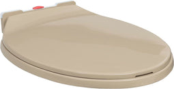 vidaXL - Toiletbril - soft-close - en - quick-release - ovaal - beige