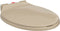 vidaXL - Toiletbril - soft-close - en - quick-release - ovaal - beige