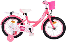 Volare Ashley Kinderfiets - Meisjes - 16 inch - Roze/Rood - Twee Handremmen