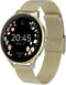 Forever Velora - Smartwatch - Gezondheidsmonitoring en sportmodi - Goud