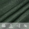 vidaXL - Zonnezeil - 160 - g/m² - 2,5x4,5 - m - HDPE - donkergroen