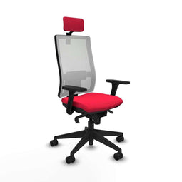 Bureaustoel Piqueras y Crespo 3D066N2 Rood