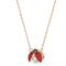 Swarovski 5521787 - Ketting - Sparkling Dance - Rood (38-43 cm)