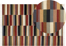 Beliani MUSALER - Rug - Multicolor - Wol