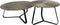 Oist Design Lauro L Coffee Table - Aluminium Champagne - 80 x 80 x 32 cm