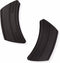 Le Creuset Handvatten - Ebbenzwart - Siliconen - 12 x 6 cm - 2 stuks