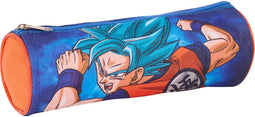 Cilindervormige Schoolpennenzak Dragon Ball Blauw Oranje 23 x 8 x 8 cm