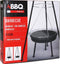 BBQ Driepoot - Vuurschaal - Grillrooster - Ø52 cm - Zwart