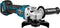 Makita DGA504Z - Accu Haakse slijper - 125 mm - 18 V - Softstart en heropstartbeveiliging