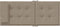 vidaXL - Stoelkussens - 2 - st - hoge - rug - oxford - stof - taupe