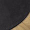 vidaXL - Huarte - Tapijt - in - Zwart, - 100 - x - 200 - cm, - Ovaal