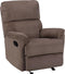 Fauteuil EVERTON Stof Lichtbruin