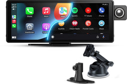 CarMe CarPlay Scherm - 10 inch - Draadloos - Dashcam - Apple CarPlay & Android Auto