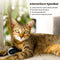 Otiume Interactieve Kattenbal - Zelfrollend - USB Oplaadbaar - Wit