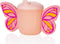 Bitten Butterfly pink drinkbeker met anti lek