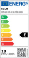 EGLO connect.z Fueva-Z - Smart Inbouwlamp - Dimbaar - Ø 21,6 cm - Grijs/Wit