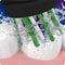 Oral-B CrossAction - Met CleanMaximiser-technologie - Opzetborstels - Zwart - 4stuks