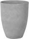 CROTON - Bloempot set van 2 - Lichtgrijs - 43 cm - Stenenmix