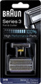 Braun Series 3 31S - Vervangend Scheerblad - Zilver