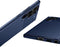 iMoshion Hoesje Geschikt voor Samsung Galaxy S22 Ultra Hoesje Siliconen - iMoshion Carbon Softcase Backcover - Blauw