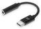 ACT AC7380 - USB-C naar 3,5mm jack audio adapter - Ingebouwde DAC - Zwart