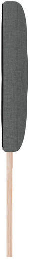 vidaXL - Hoofdbord - met - Diamant - Blokken - in - Donkergrijs - - - 180 - cm - - - stof