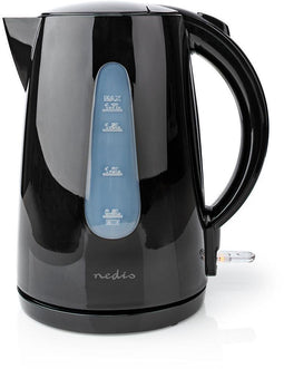Nedis Waterkoker - 1,7L - 2200W - Snoerloos 360° draaibaar - Kunststof