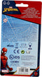 Marvel Spiderman kinder zaklamp/leeslamp - rood/blauw - kunststof - 16 x 4 cm