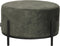 LABEL51 Troy Poef - Groen - Velours - XL