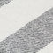 vidaXL - Plaid - streep - 220x250 - cm - katoen - antraciet
