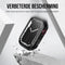 Podec Apple Watch Serie 7 / 8 - Hard Case - Full Cover - Zwart (2 stuks)