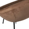 WOOOD Moly Fauteuil - Velvet - Toffee - 74x75x76