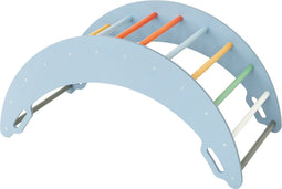 Luna Toys LU-00568 - Houten Klimboog - Stimuleert ontwikkeling - Multicolor