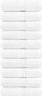 vidaXL - Gastendoekjes - SOLUND - 10 - st - 600 - g/m² - 30x50 - cm - wit