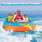 Coast Sleepboei - 3 Personen - Opblaasbaar - 300kg - 193x189x82cm - Veelkleurig