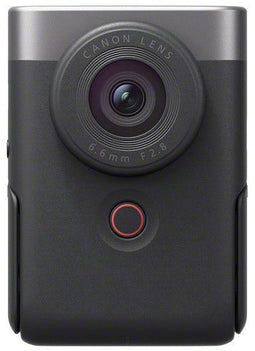 Canon PowerShot V10 - Vlogging Kit - 4K-camera met inklapbare voetsteun en kantelbaar scherm - Zilver