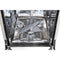 OK. ODW4516EFS - Vrijstaande vaatwasser - 45 cm breed - 10 couverts - 5 programma's - Zilver