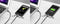 Renkforce RF-3335106 - Kabel - USB A naar USB-C/Lightning/Micro USB - Grijs