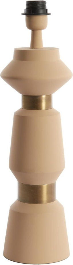 Light & Living Tafellamp Ilvar - Bruin - Ø14cm - Woonkamer - Slaapkamer