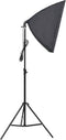vidaXL - Fotostudioset - met - verlichtingsset, - achtergrond - en - reflector