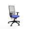 Piqueras y Crespo 1D066G0 - Bureaustoel - Verstelbare hoogte met armleuning - Licht Blauw