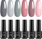 Lovae Cosmetics Gellak - 6-delige Set - Langhoudende Gel Nagellak - Cotton Candy (6 stuks)