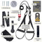 Happygetfit - Sling Trainer Set (7-delig) – Uitgebreide sling trainer kit met katrol, deuranker, wandbevestiging, posters, deurschild, tas en fitnessband voor een effectieve training van het hele lichaam