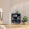 vidaXL - Dressoir - 57x35x70 - cm - spaanplaat - grijs