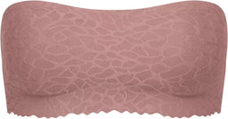 Sloggi Zero Feel Lace 2.0 - Bandeau Dames Beha - Licht voorgevormde cups - Cacao